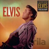 Oficiálny zberateľský nástenný kalendár 2025 Elvis Presley - Golden Records LP replika