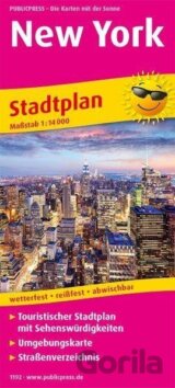New York 1:14 000 / plán města