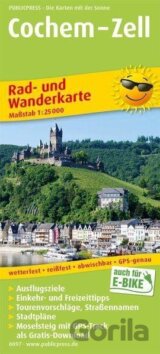 Cochem-Zell 1:25 000 / cyklistická a turistická mapa