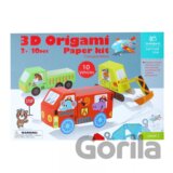 3D papierové modely Dopravné prostriedky Level 1