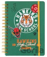Plánovací týždenný diár A5 2024/2025 Netflix - Stranger Things: Hawkins High Shool