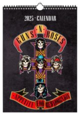 Oficiálny nástenný kalendár 2025: Guns'n'Roses