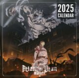 Oficiálny nástenný kalendár 2025 s plagátom: Attack On Titan