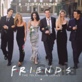 Oficiálny nástenný kalendár Friends 2025 s plagátom
