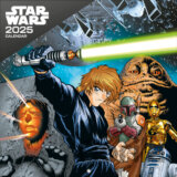 Oficiálny nástenný kalendár 2025 Star Wars: Classic Graphic s plagátom