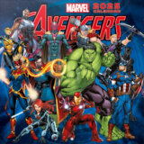 Oficiálny nástenný kalendár 2025 s plagátom Marvel: Avengers