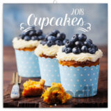 Kalendář poznámkový 2018 - Cupcakes