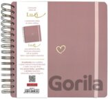 Scrapbook Luxi lamino starorůžová