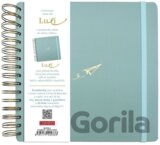 Scrapbook Luxi lamino ledově modrá
