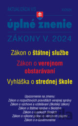 Aktualizácia V/3 / 2024 - štátna služba, informačné technológie