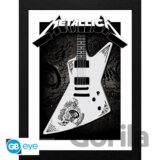 Metallica Zarámovaný plagát - Papa Het Guitar