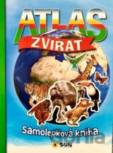 Atlas zvířat - Samolepková kniha