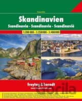 SCAN SP Skandinávie 1:250 000/1:400 000 / autoatlas