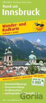 Okolí Innsbrucku 1:35 000 / turistická a cykloturistická mapa