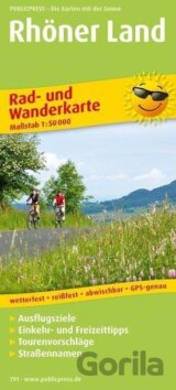 Rhöner Land 1:50 000 / cyklistická a turistická mapa