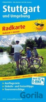 Stuttgart a okolí 1:100 000 / cyklistická mapa