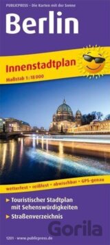 Berlín 1:180 000 / plán města