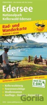 Edersee, Národní park Kellerwald-Edersee 1:50 000 / cyklistická a turistická mapa