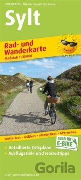 Sylt 1:35 000 / cyklistická a turistická mapa