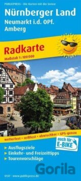 Norimberk Land-Neumarkt i.d.OPf, Amberg 1:100 000 / cyklistická mapa