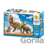 T - rex versus Triceratops