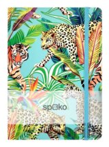 Spoko zápisník Jungle gepard A5, linkovaný
