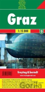 Graz 1:15 000 / plán města s cyklostezkami
