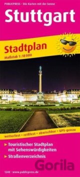 Stuttgart 1:18 000 / plán města