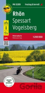 Rhön-Spessart-Vogelsberg 1:200 000 / motocyklová mapa
