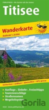 Titisee 1:25 000 / turistická mapa