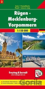 Rujána-Meklenbursko-Přední Pomořansko 1:150 000 / automapa