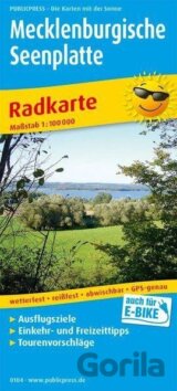 Mecklenburgische Seenplatte 1:100 000 / cyklistická mapa