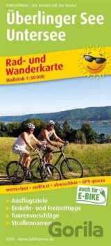 Überlinger See-Untersee 1:50 000 / cyklistická a turistická mapa
