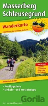 Masserberg-Schleusegrund 1:25 000 / turistická mapa