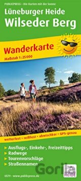 Lüneburg Heath, Wilseder Berg 1:25 000 / turistická mapa