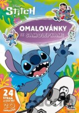 Omalovánky A4 se samolepkami Lilo & Stitch