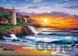 Lighthouse at sunset