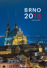 Kalendář nástěnný 2018 - Brno/střední formát