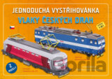 Vlaky českých drah - Jednoduchá vystřihovánka
