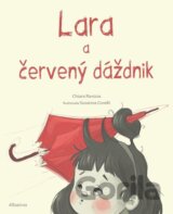 Lara a červený dáždnik