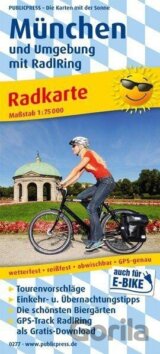 Mnichov a okolí 1:15 000 / cyklistická mapa