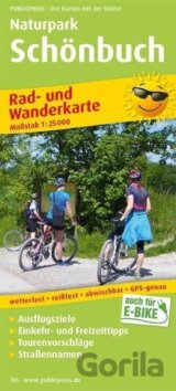 Přírodní park Schönbuch 1:25 000 / cyklistická a turistická mapa