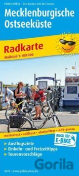 Mecklenburgische Ostseeküste 1:100 000 / cyklistická mapa