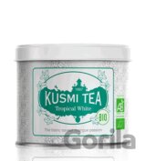 Kusmi Tea Sypaný biely čaj Tropical White Bio, kovová dóza 90 g