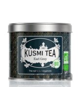 Kusmi Tea Sypaný čierny čaj Earl Grey Bio, kovová dóza 100 g