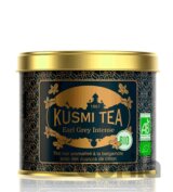 Kusmi Tea Sypaný čierny čaj Earl Grey Intense Bio, kovová dóza 100 g