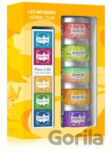 Kusmi Tea Darčeková súprava Herbal teas so sitkom na čaj