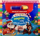 Veselé Vánoce - Čti a vybarvuj Magické vodní omalovánky