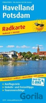 Havelland-Potsdam 1:100 000 / cyklistická mapa