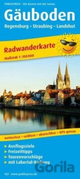 Gäuboden, Regensburg-Straubing-Landshut 1:100 000 / cyklistická mapa